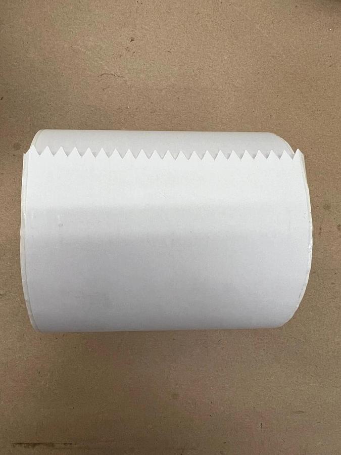 Uline S-7901 4 x 6 w/2 Tab Drct Therm Label (8 Rolls)