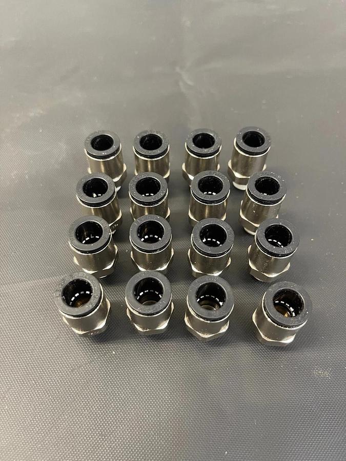 Used Legris Push-to-Connect Tube to Male NPT Tube Fitting, Connector, 1/8” Thread