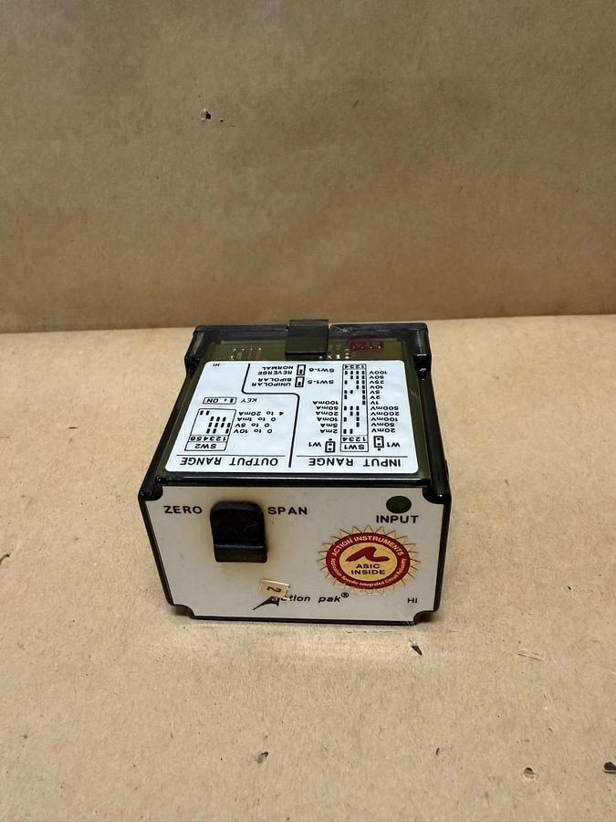 Used Action Pak MDL-4380-2000 Signal Conditioner Relay 120V AC