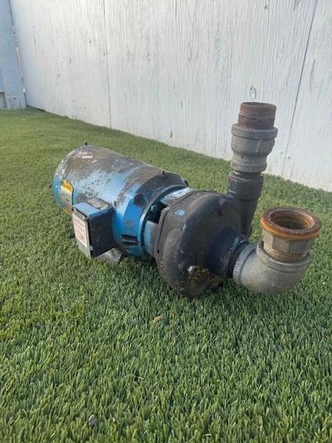 Used Goulds 3656 (Size 1 1/2 x 2-6) 3A145, Baldor JMM3212T 5Hp Motor @ 3450RPM