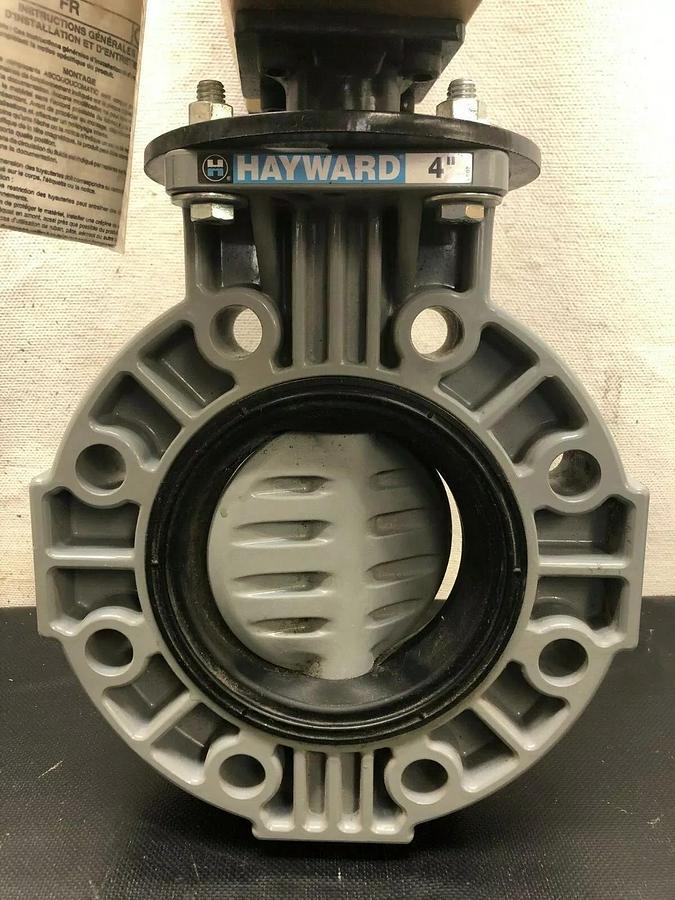 Used Hayward 4” Butterfly Valve w/ Remote Control RCI 435 DA Actuator