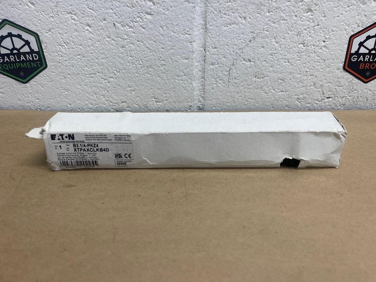 Used Eaton XTPAXCLKB4D, 3 Phase Commoning Link, B3.1/4-PKZ4 *NEW*