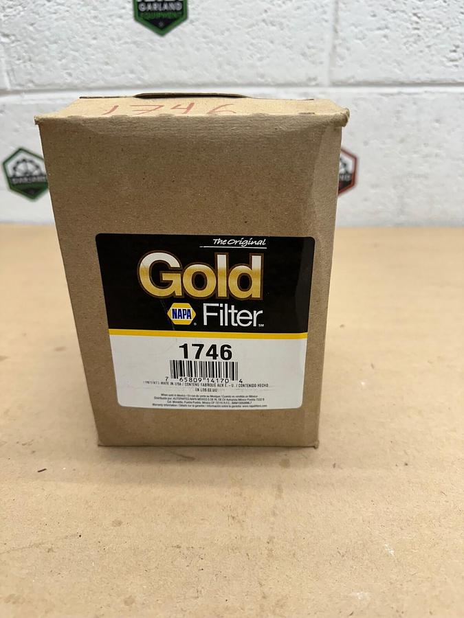 Used NAPA 1746 Gold Hydraulic Filter