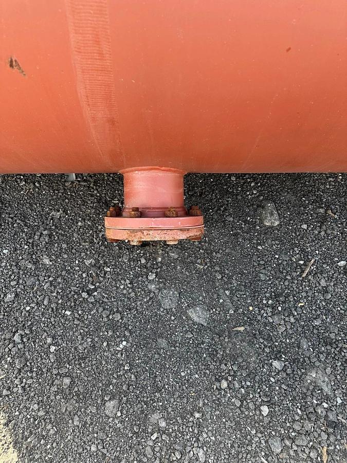 Used Steel Fab 102-737SF, 1542 Gallon Air Receiving Pressure Tank