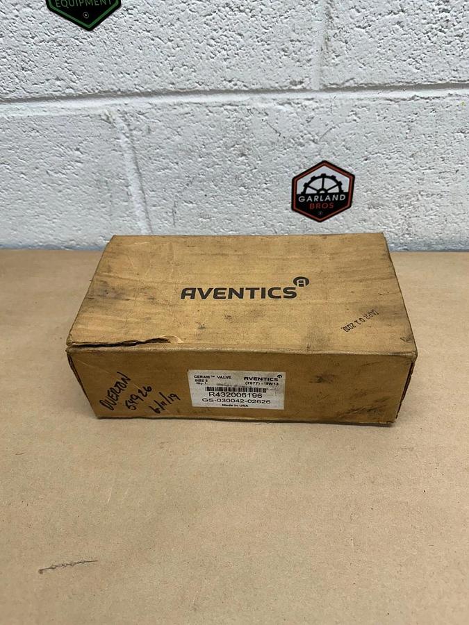 Used Aventics R432006196 Ceram Valve Size 3 *NEW*