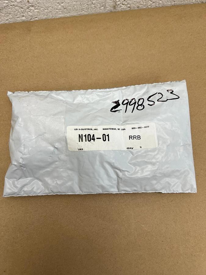Used LDI Industries N104-01 1/2 Outlet Thread, 1/2 Inlet Thread Oil Reservoir Needle