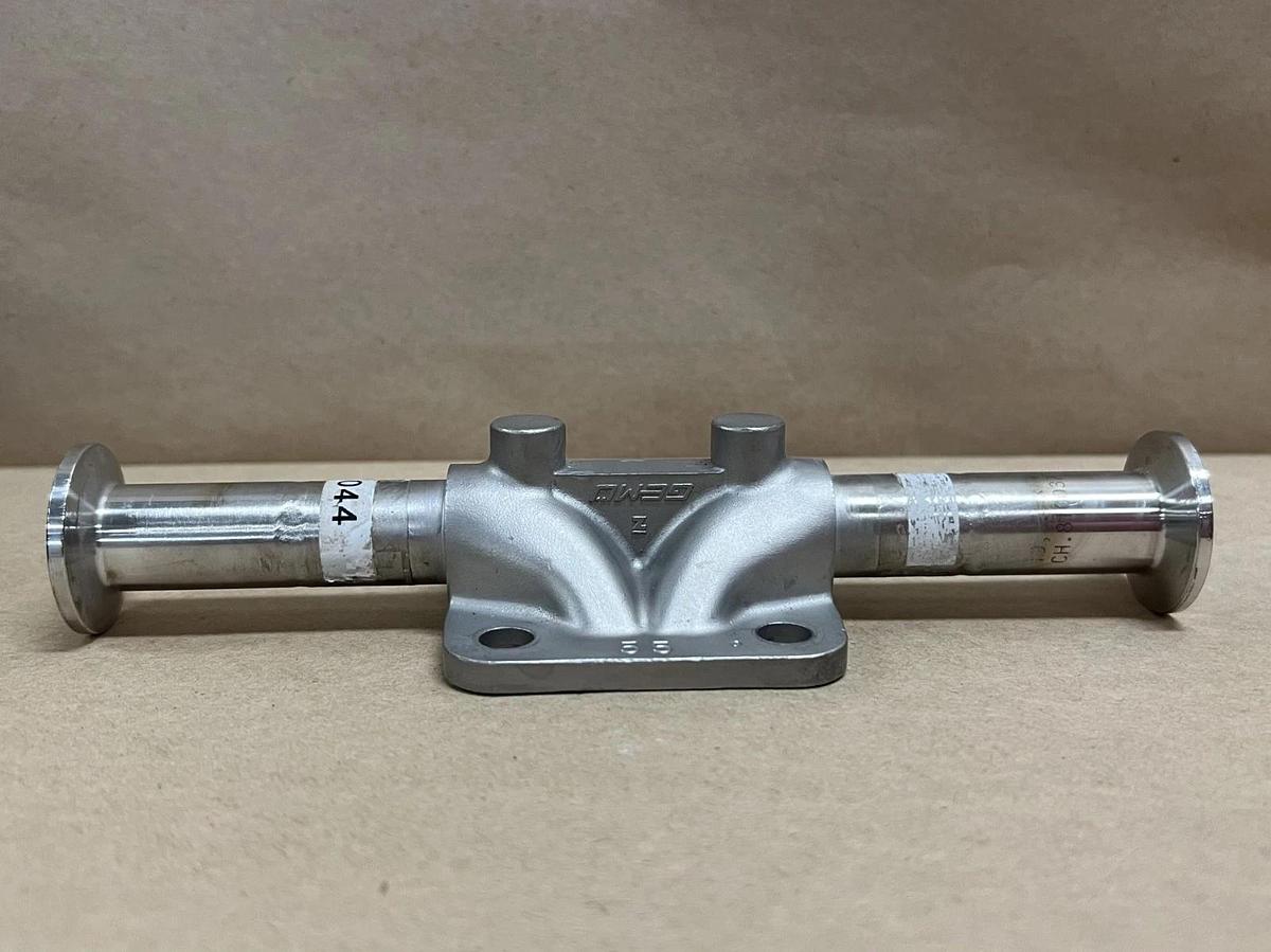 Used Gemü 316L 3/4" SS Multi-Port Block Valve Body