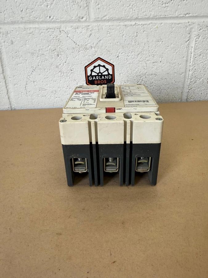 Used Cutler Hammer EHD3050 Industrial Circuit Breaker, 50A 3 Pole, 480VAC-250VDC