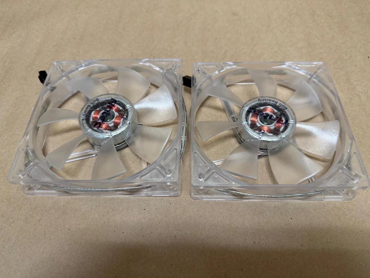 Used ANTEC Cooling Fan Pro 80mm DBB - Lot of 2