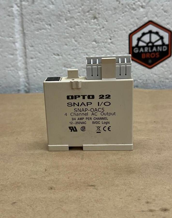 Used OPTO 22 SNAP-OAC5 4 Channel AC Output