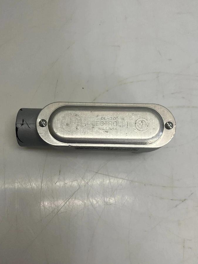Used Killark 0L-30 Electrolet Conduit Body