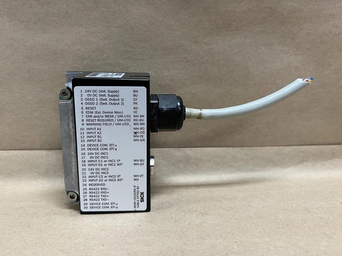 Used SICK 2 027 171 Optic Professional Scanner Head Connector