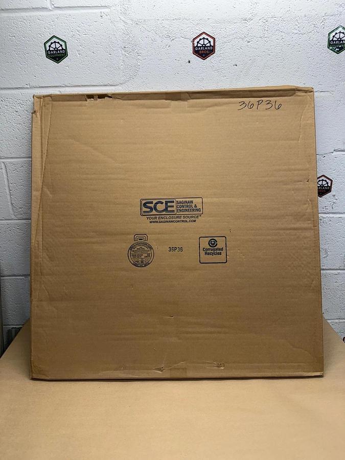 Saginaw Control & Engineering SCE-36P36 Bent Subpanel *FACTORY SEALED*