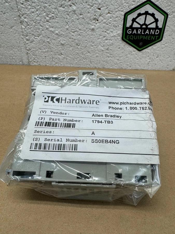 Used Allen Bradley 1794-TB3 Series A, Flex I/O Terminal Base
