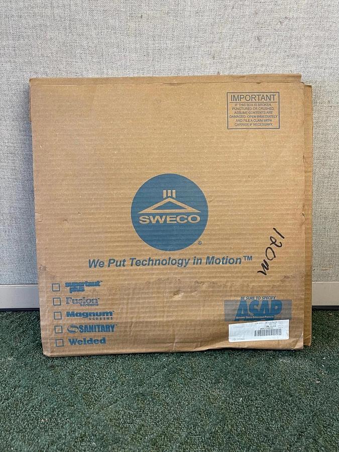 Sweco 18B8A120M 18” Stainless Steel 120 microns