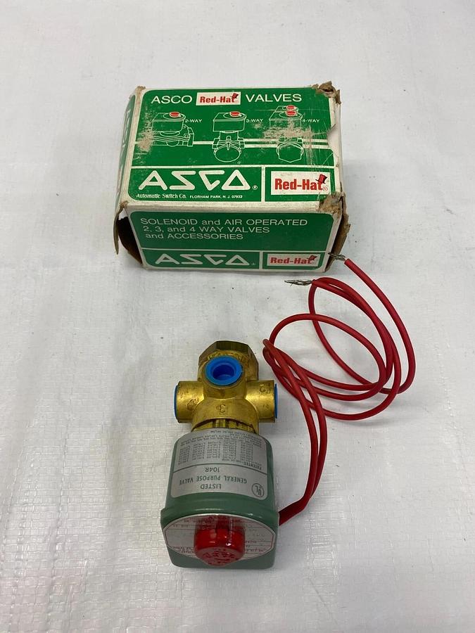 ASCO 8320A5 Solenoid and Air Operated 2,3, and 4 Way Valves