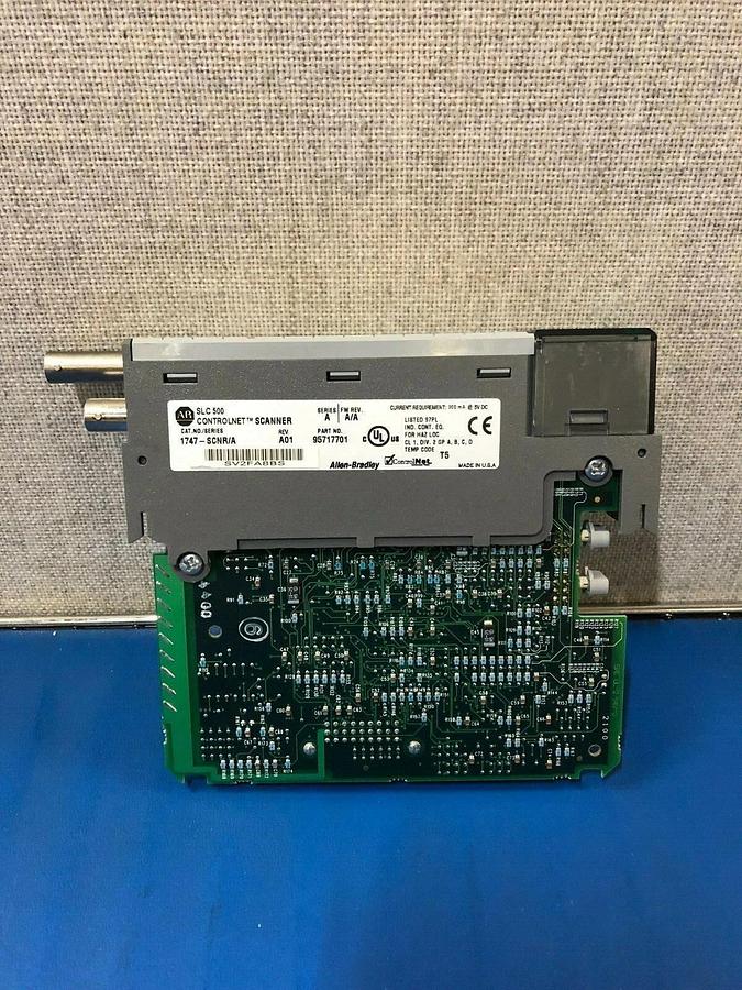 Used Allen-Bradley SLC 500 1747-SCNR/A Series A ControlNet Scanner