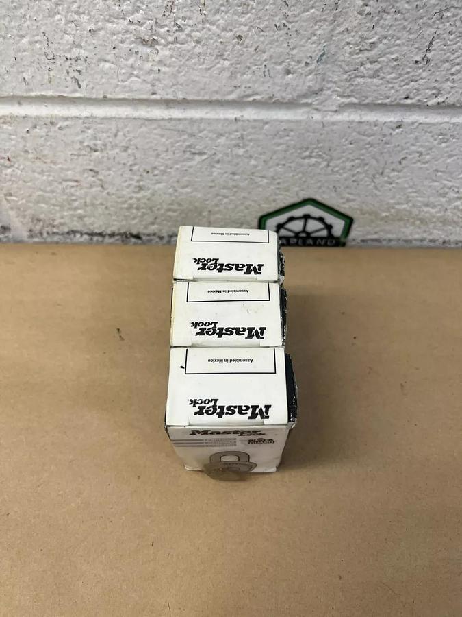 Used Master Lock Combination Lock Block Guard - Lot of 3