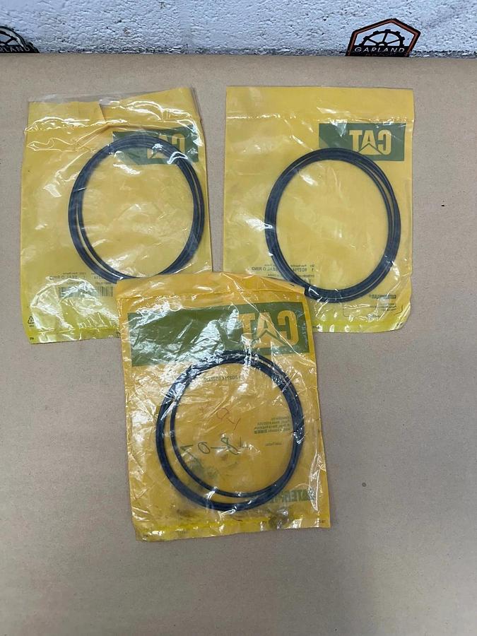 Used CAT 8D2714, 3.53 x 385.34 75A NBR O-Ring - Lot of 3 *NEW*