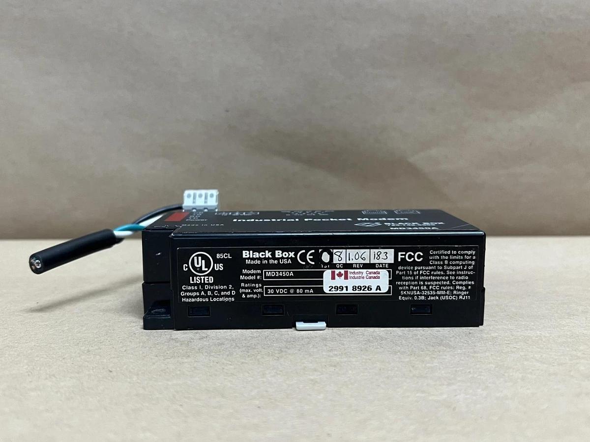 Used Black Box MD3450A Industrial Pocket Modem