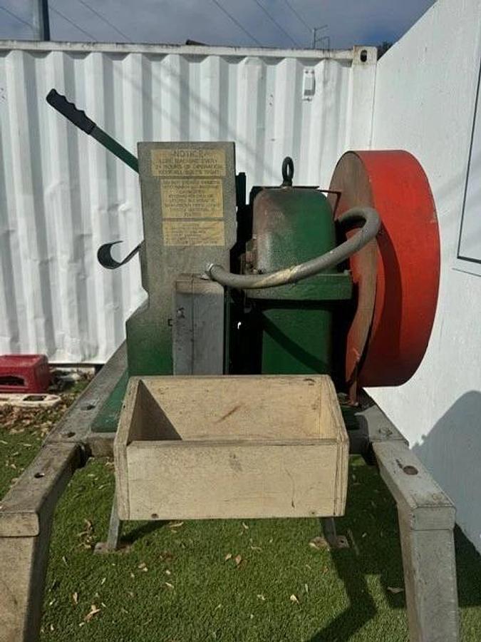 Used Sweed Machinery 510AE, Scrap Chopper, SN: 16852, w/ 1.5Hp Baldor Motor