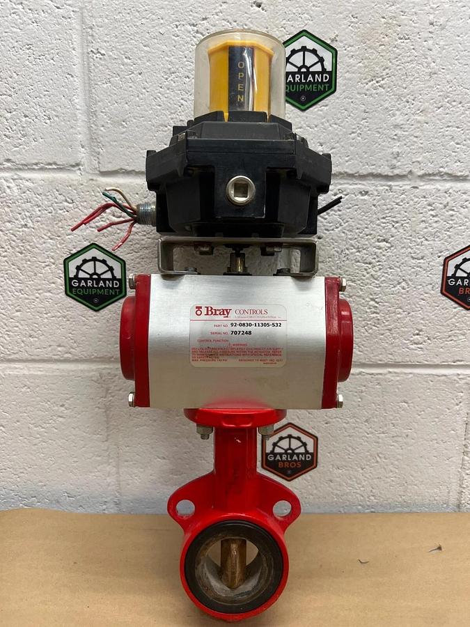 Used Bray Controls 92-0830-11305-532 Valve Actuator SN: 707248