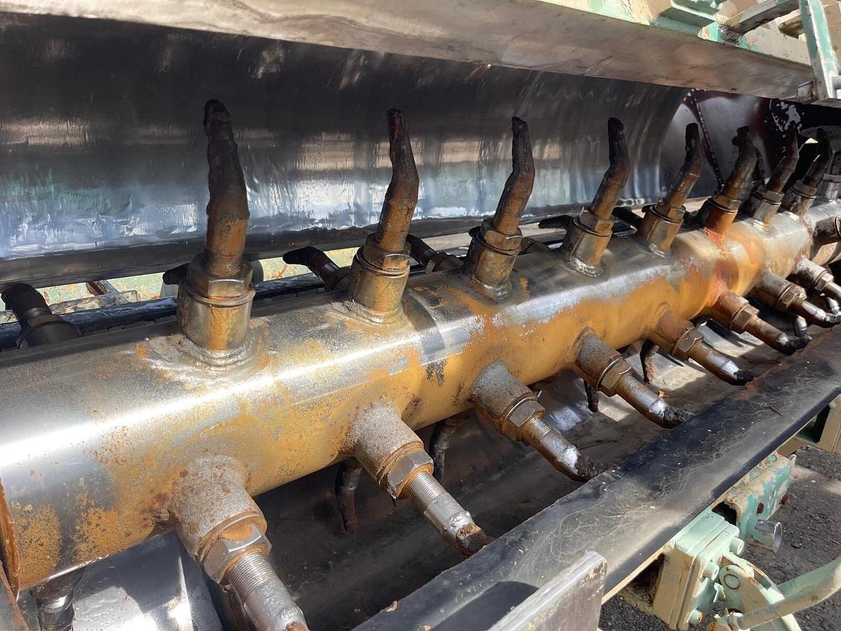 Used Littleford EK75AB Plow Continuous Mixer, Chamber 103”x32”, Inlet 20"x16"