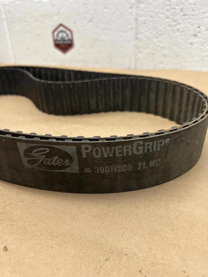 Used Gates 390H200 PowerGrip Timing Belt - Lot of 2