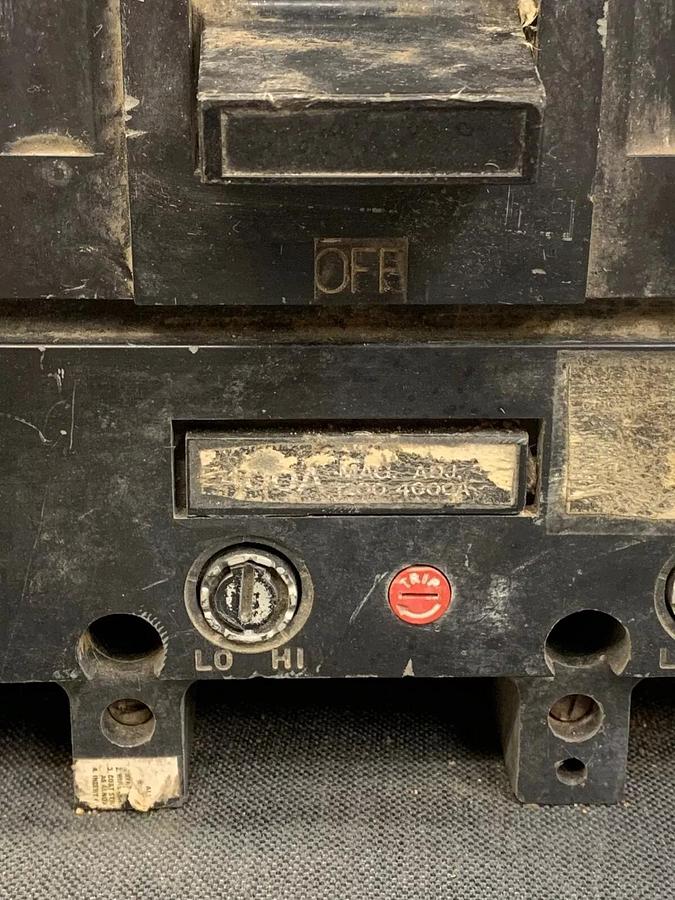 Used GE 400A 3 Pole Circuit Breaker
