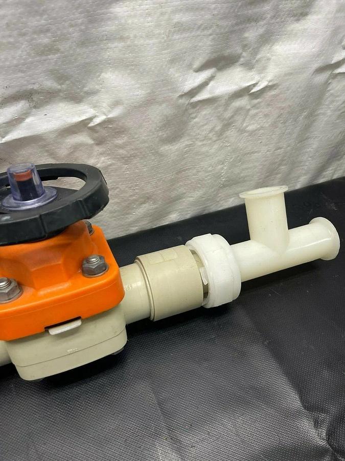 Used Georg Fischer 315 D50 PN10 Diaphragm Valve, 2” pipe