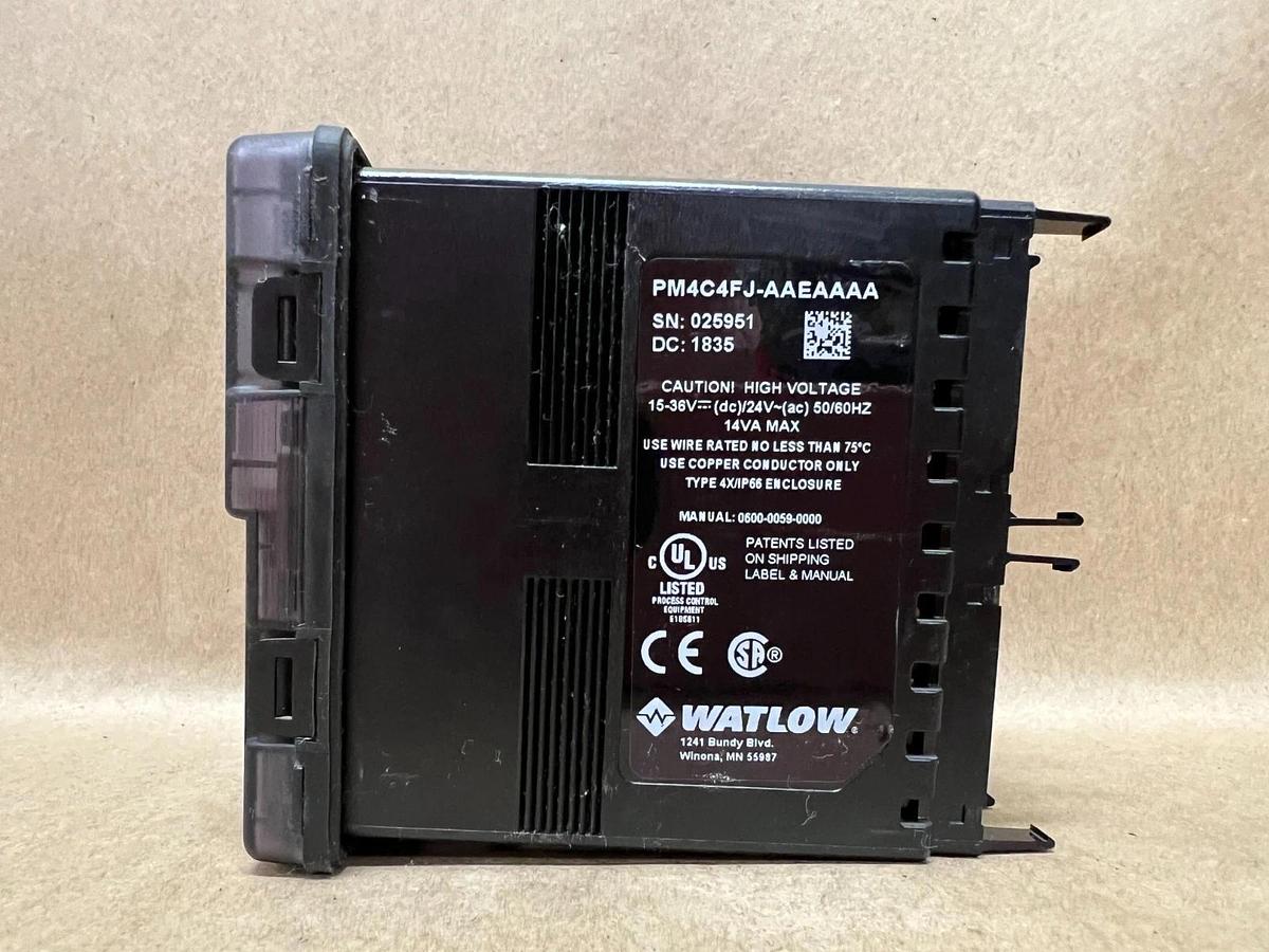 Used Watlow PM4C4FJ-AAEAAAA EZ-ZONE Temperature Controller