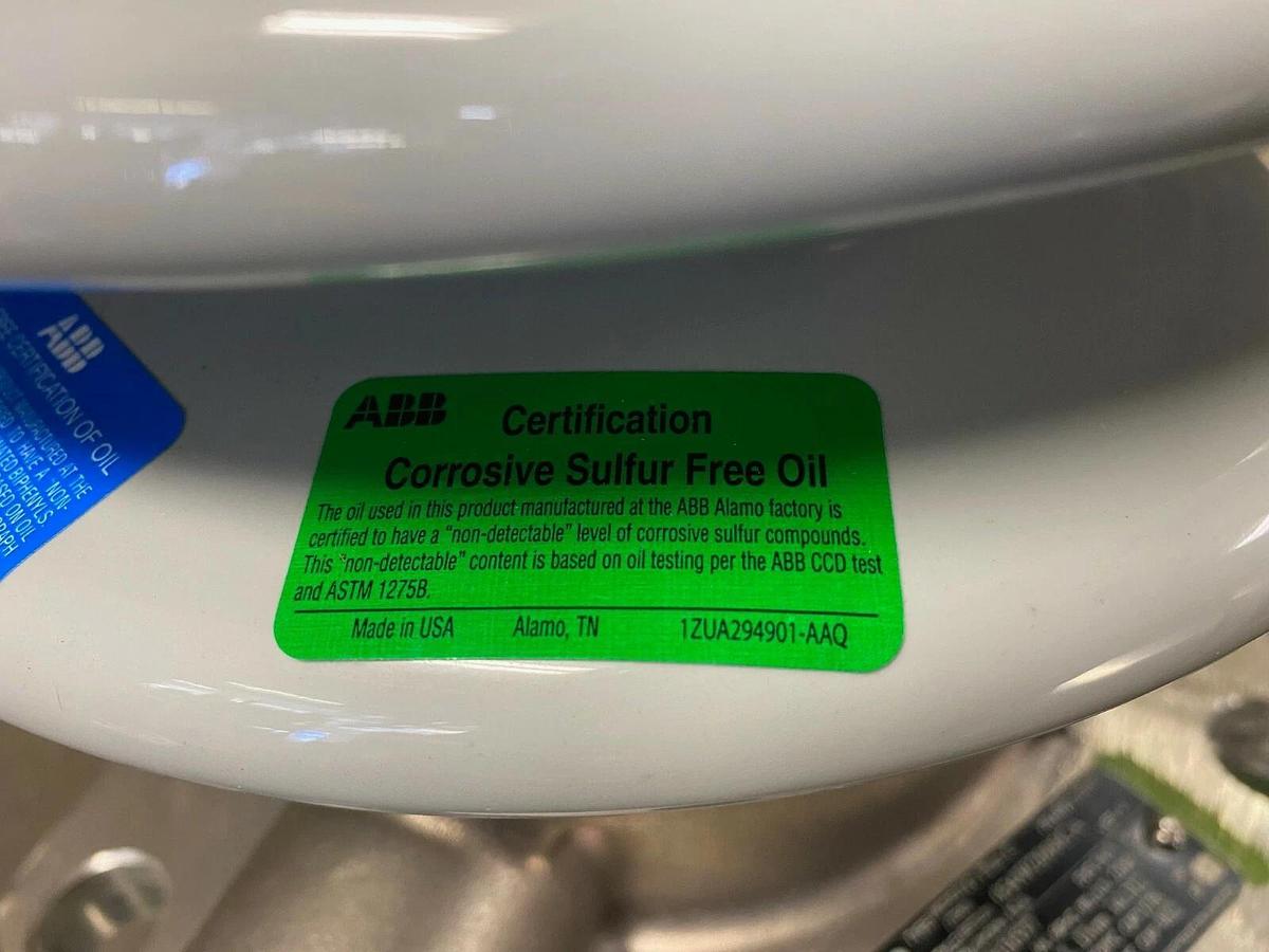 Used ABB Electrical Condenser Bushing Type O Plus C, 2000 Amps