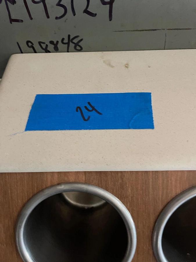 Used Custom Rolling Condiment Holder/Cabinet