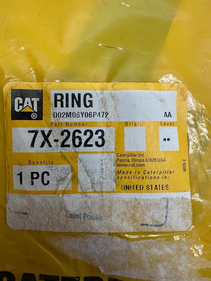 Used CAT 7X-2623 Retaining Ring *FACTORY SEALED*
