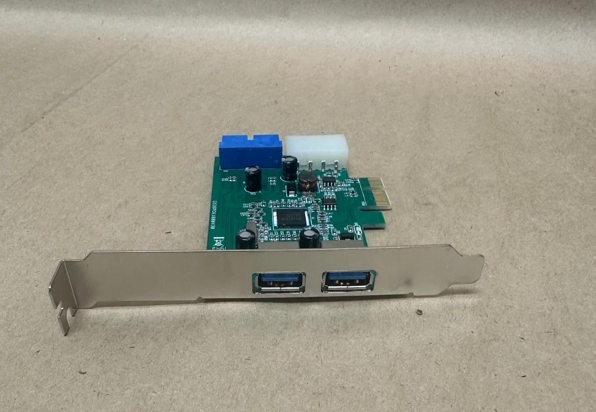 Used IOCREST SY-PEX20140 2/4 Ports USB3.0 PCI-Express Controller Card *NEW*