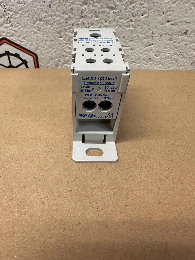 Used Ferraz Shawmut - FSPDB2A - Power Distribution Block