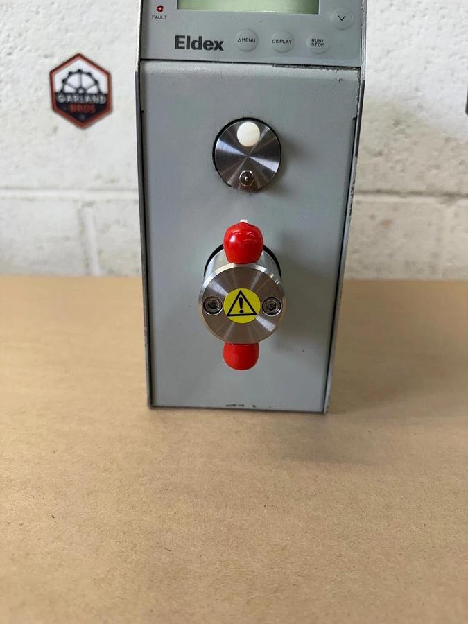 Used Eldex Corp 5966 Optus 1SM, Pressure Metering Pump, 1/8 Head, 0.003 to 5 mL/min