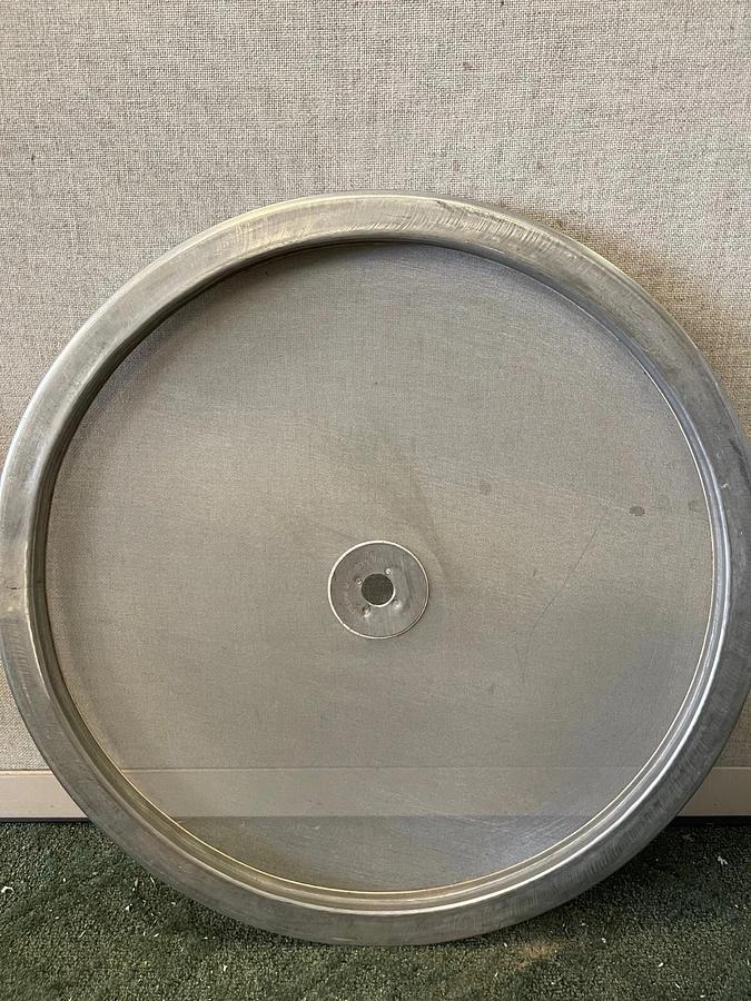 Used Stainless Steel 24” Mesh for Vibratory Screener, 84 microns