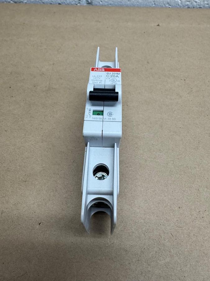 Used ABB SU 201M C20A 20A Circuit Breaker Single Pole *NEW*