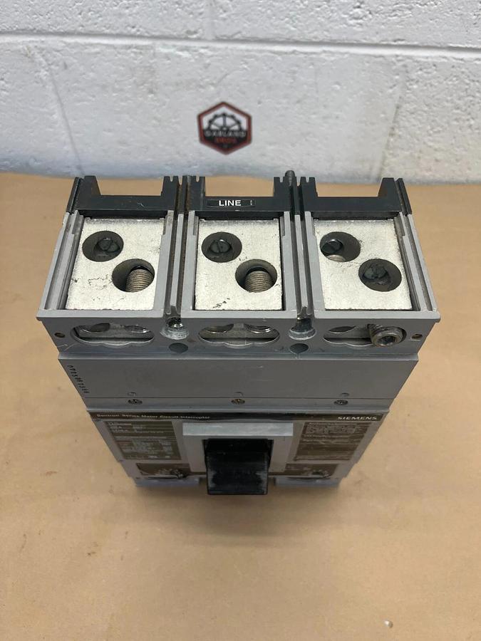 Used Siemens LXD63H600 Motor Circuit Interrupter, 3 Pole, 600A