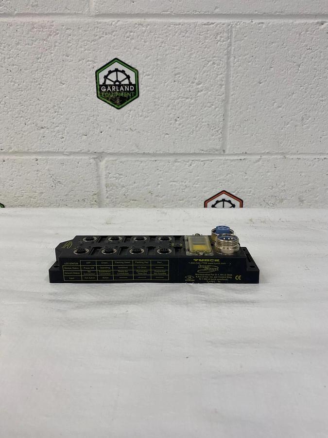 Used Turck FDNL-S0800-T Contract Station 3 Wire PNP