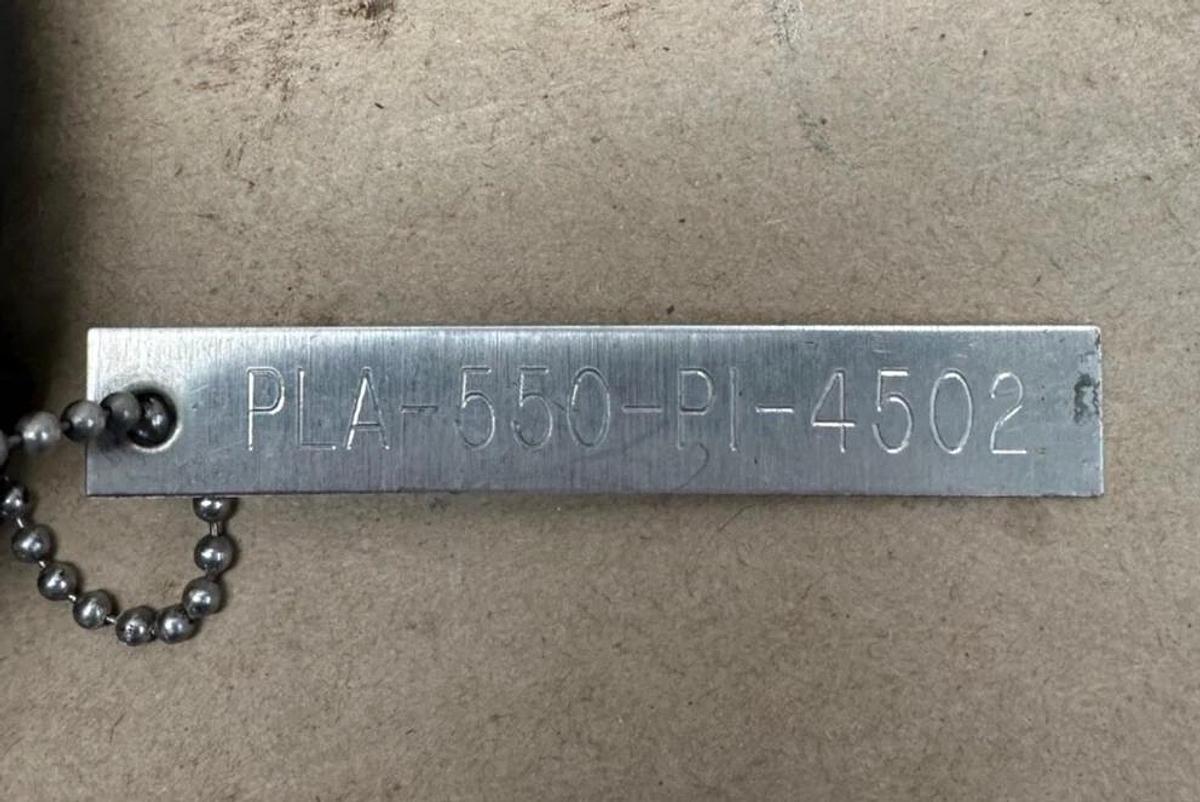 Used USG PLA-550-PI-4502 Pressure Gauge Dial