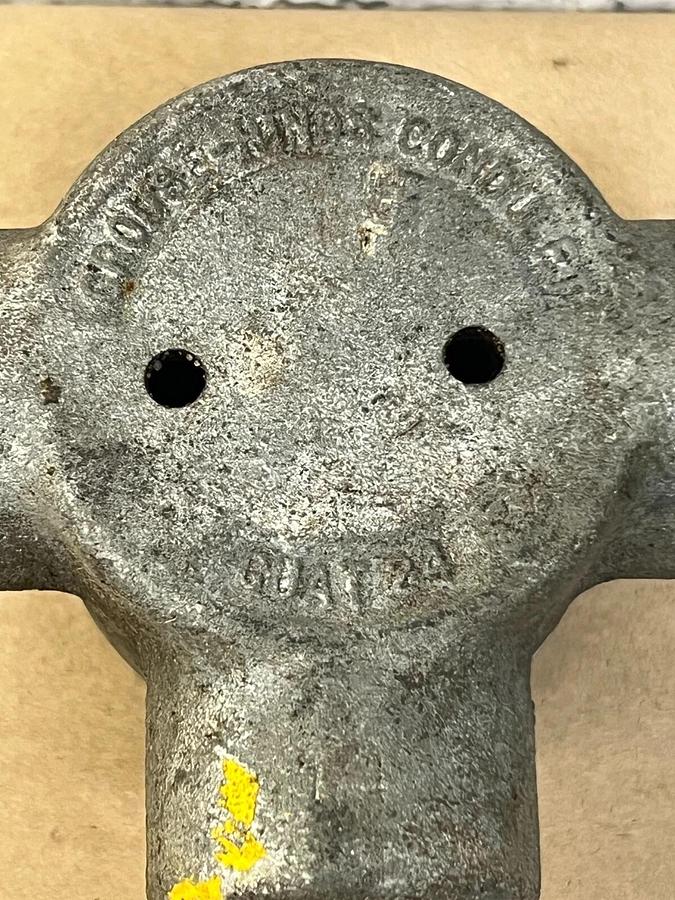 Used Crouse Hinds GUAT 24 Explosion Proof Conduit Outlet Box