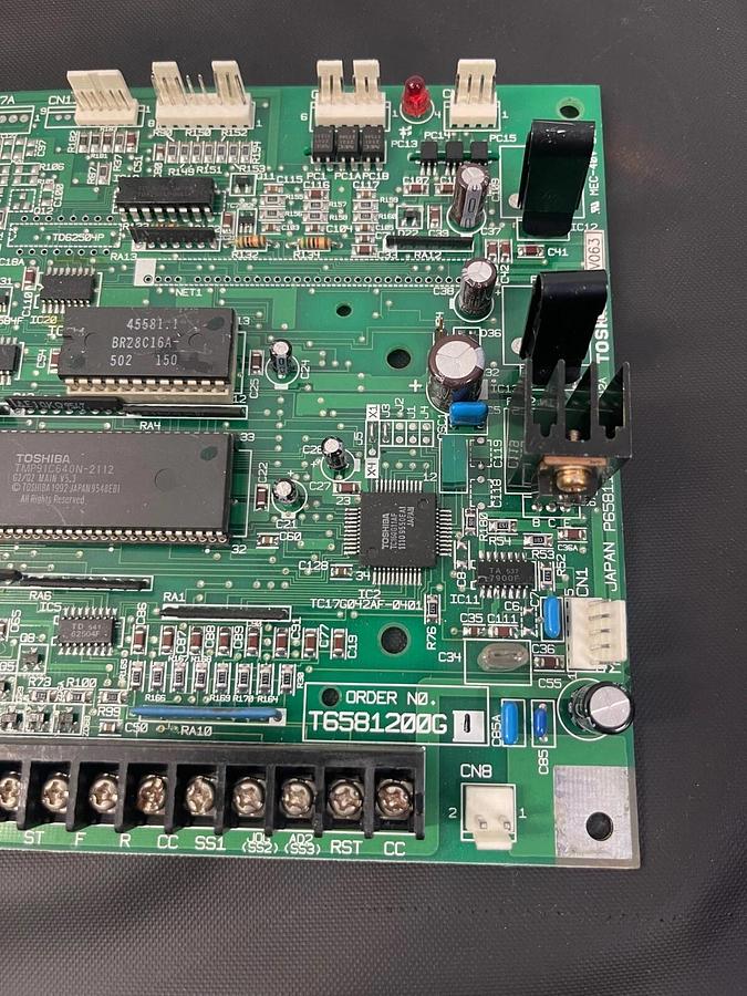 Used Toshiba T6581200G PC Control Board Assembly