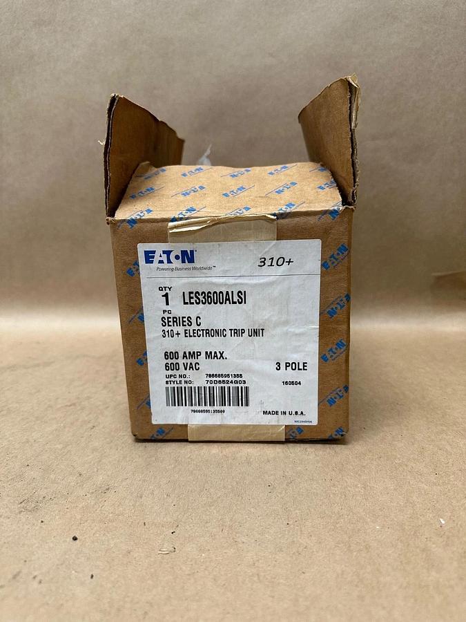 Used Eaton LES3600ALSI Ser C Electronic Trip Unit *NEW*