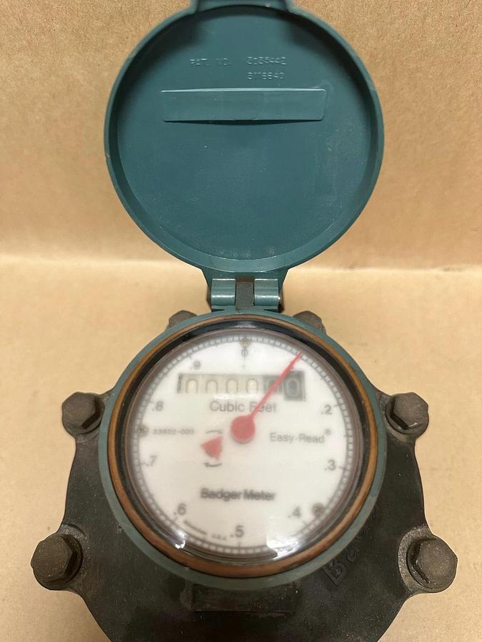 Used Badger Meter 14817275 1” S.C. Meter