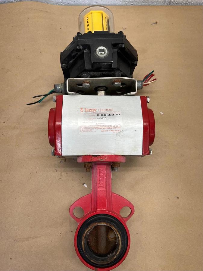 Used Bray Controls 92-0830-11305-532 Valve Actuator