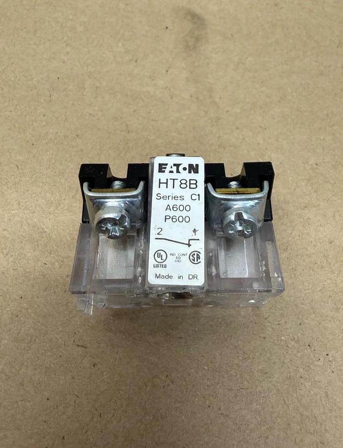 Used Eaton HT8B N.C. Contact Block, Series C1
