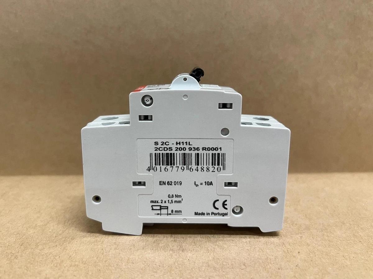 Used ABB S201-Z4A 1 Pole, 4A Miniature Circuit Breakers - Lot of 5