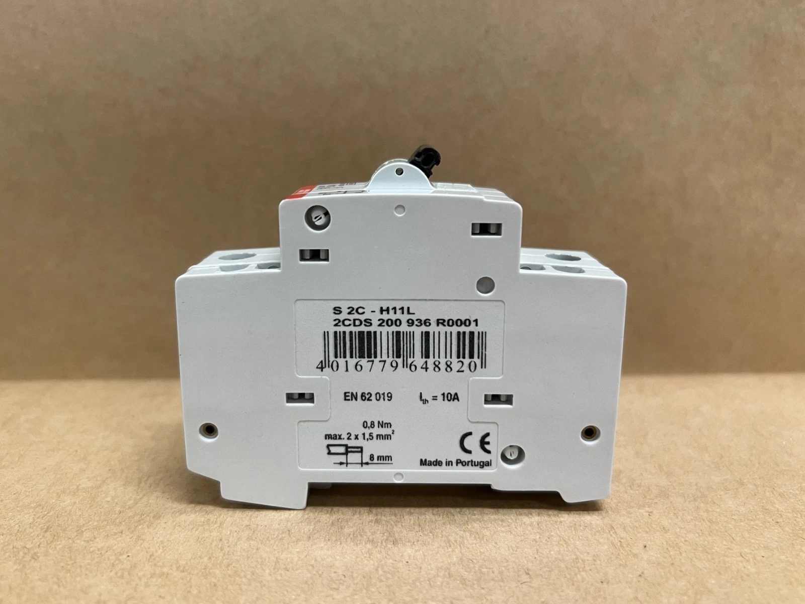 Used ABB S201-Z4A 1 Pole, 4A Miniature Circuit Breakers - Lot of 5